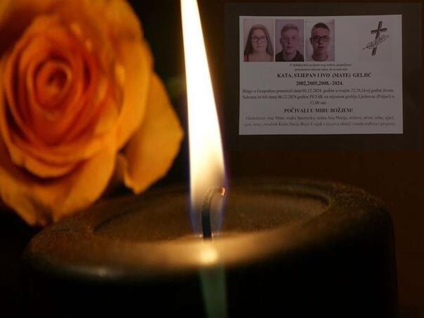 Brčko tuguje: Dan žalosti zbog stradanja sestre i dva brata