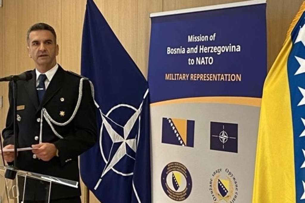 Brigadir OSBiH Edin Fako odlikovan prestižnom nagradom NATO štaba Sarajevo