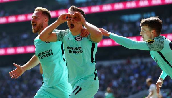 Brighton u zadnjoj minuti srušio Tottenham