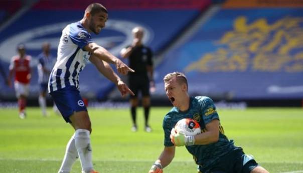 Brightonu bodovi spasa protiv naivnog Arsenala
