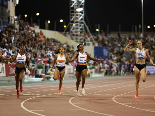 Briljantne blizanke Clayton slavile u Dohi