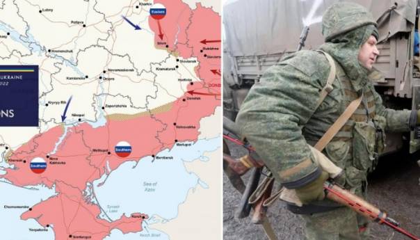 Britanci objavili novu mapu: Ovo su mjesta koji su Rusi okupirali u Ukrajini