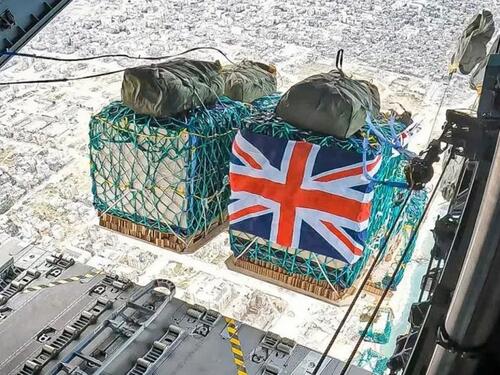 Britanci zračnim putem dostavili pomoć u Gazu