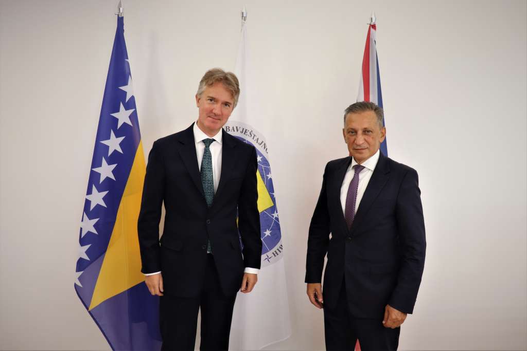Britanski ambasador posjetio OSA-u: Intenzivirati saradnju
