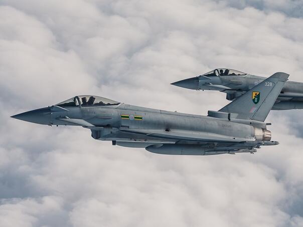Britanski i NATO avioni patrolirali ruskom granicom