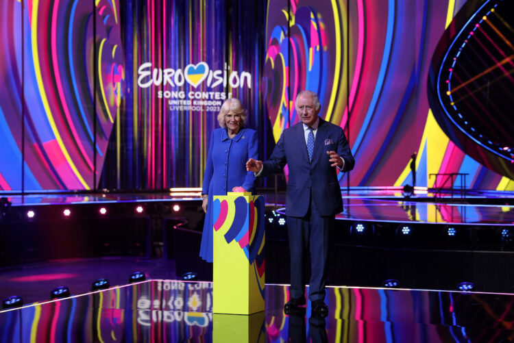 Britanski kralj i Camilla svečano otkrili pozornicu za Eurosong