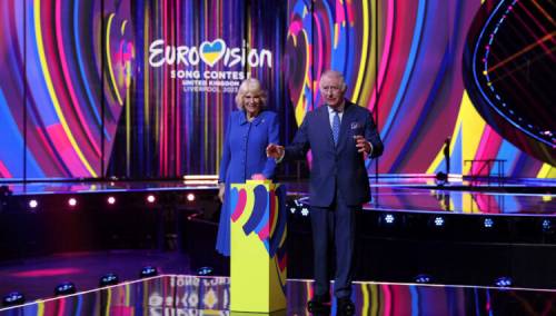 Britanski kralj i Camilla svečano otkrili pozornicu za Eurosong