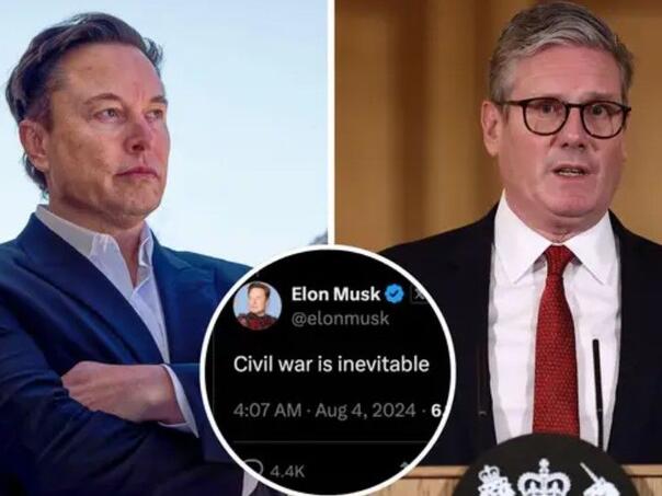Britanski premijer isprozivao Muska zbog izjave da je građanski rat neizbježan