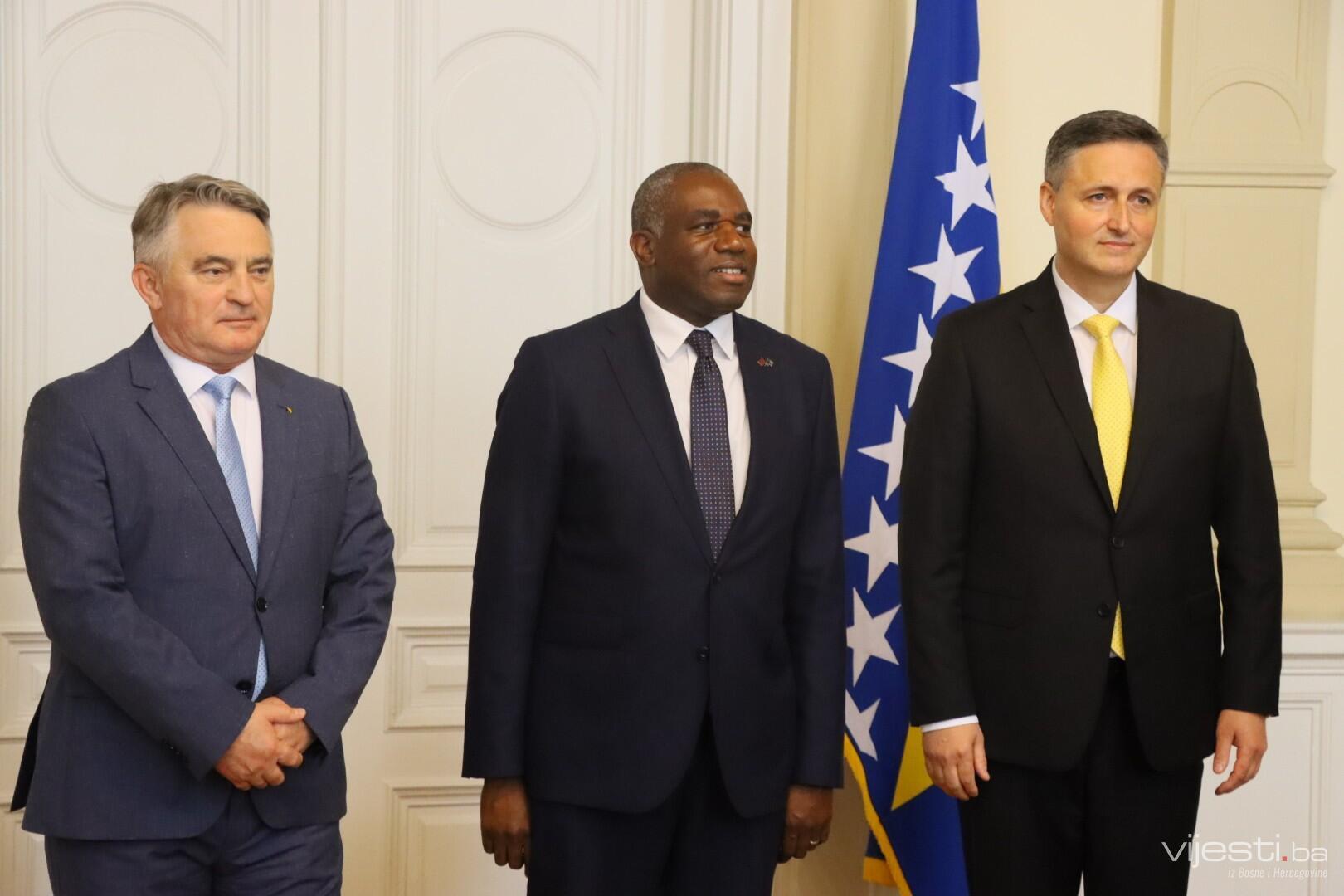 Britanski šef diplomatije stigao u Predsjedništvo BiH