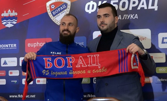 Brkić zvanično predstavljen u Borcu