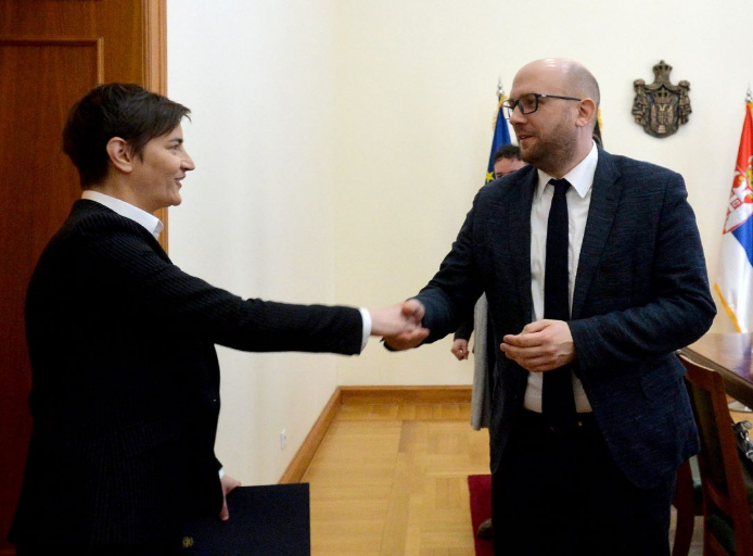 Brnabić i Sarrazin: Hitno osnovati Zajednicu srpskih opština i primijeniti postojeće dogovore