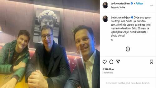 Brnabić ismijala proteste, javio se i Vučić