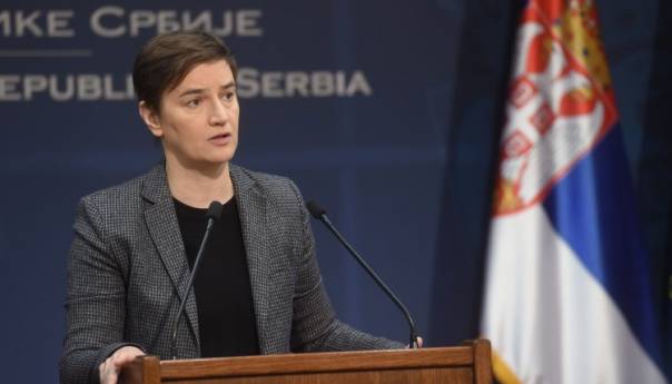 Brnabić: Jedino važno je obećanje SAD-a da će se krenuti s formiranjem ZSO