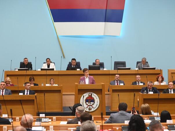 Brnabić najavila: Uskoro ratifikacija Deklaracije 'Svesrpskog sabora' u Skupštini Srbije