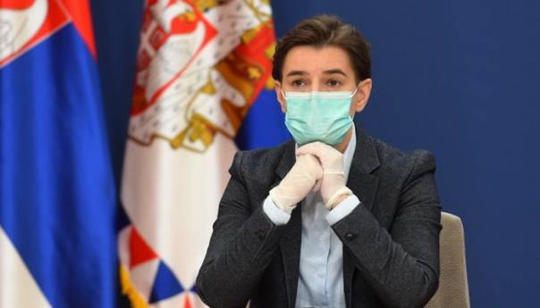 Brnabić: Nazire se kraj ove epidemije