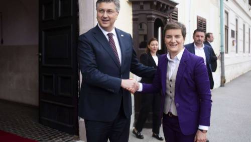Brnabić: Odnosi Hrvatske i Srbije teški, ali napravljen je iskorak