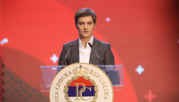 Brnabić: RS je odraz viševjekovnog sna