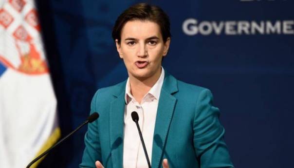 Brnabić saopćila ko će biti novi ministri u Vladi Srbije