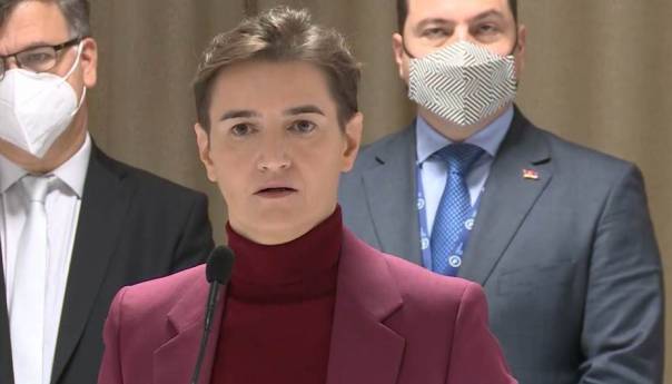 Brnabić: Situacija danas gora nego juče