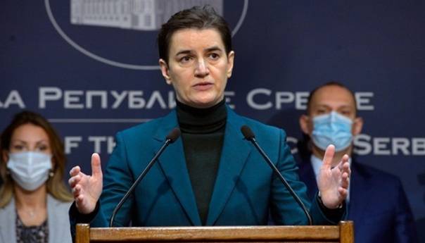 Brnabić: Sjednica Kriznog štaba i nove mjere u utorak