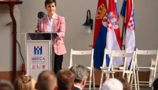 Brnabić: Srbija prepoznaje prostor za unaprjeđenje odnosa s Hrvatskom