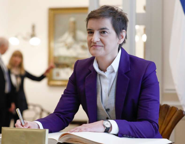 Brnabić: Srbija u potpunosti poštuje teritorijalni integritet Ukrajine
