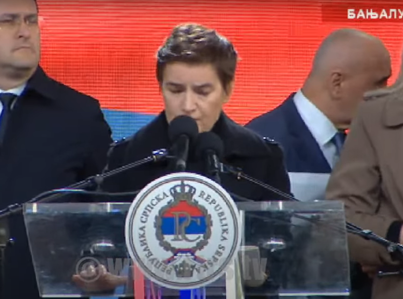 Brnabić u Banjaluci: Kad usvoje Rezoluciju istaći ćemo naše zastave