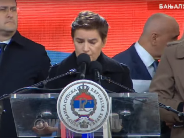 Brnabić u Banjaluci: Kad usvoje Rezoluciju istaći ćemo naše zastave