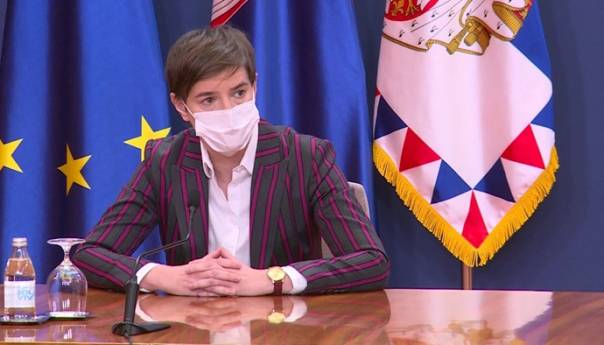 Brnabić: U Srbiji vakcinisano 438.000 ljudi