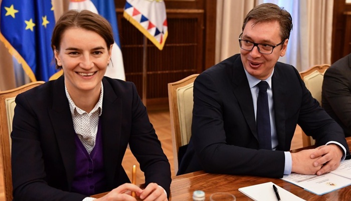Brnabić: Vlada stoji iza svake Vučićeve riječi