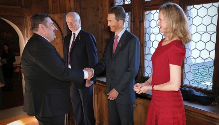 Bronza se sastao s knezom Lihtenštajna Hans-Adamom II