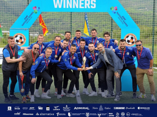 Bronza za reprezentaciju BiH na EMF Nations Games, Medunjanin MVP turnira