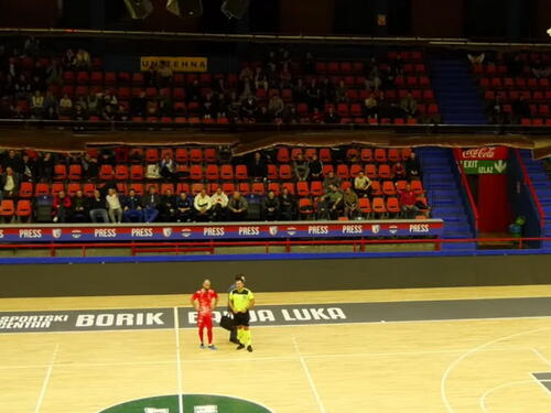 Brutalan napad na goste iz Cazina u dvorani "Borik": Uhapšene dvije osobe