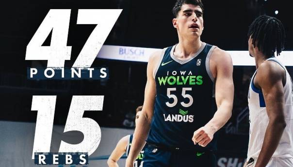 Brutalna partija bh. košarkaša: Luka Garza ubacio 47 poena!