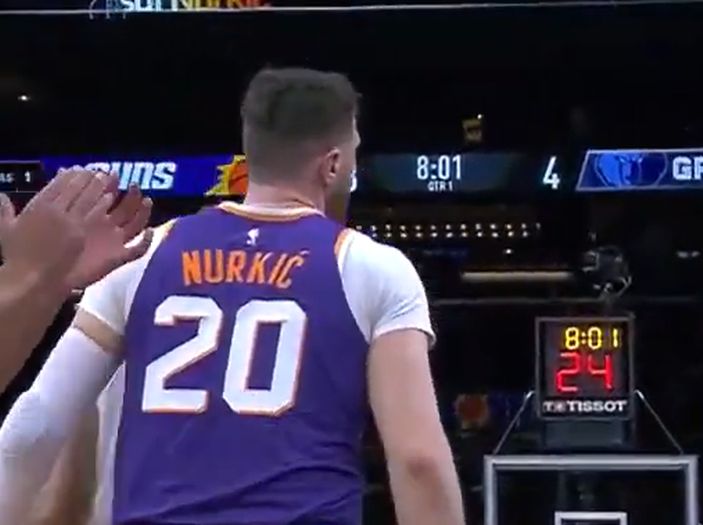 Brutalna partija Jusufa Nurkića u novom porazu njegovog Phoenixa