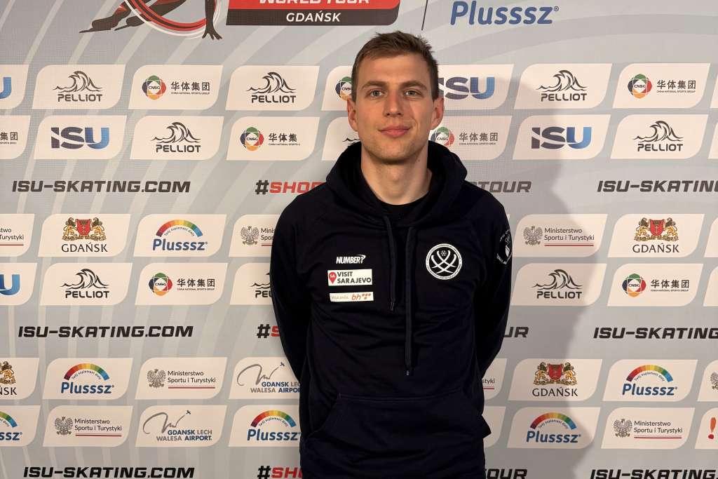 Brzo klizanje: Zapažen nastup Tarika Omeragića u Svjetskom kupu