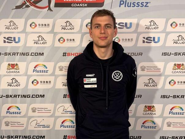 Brzo klizanje: Zapažen nastup Tarika Omeragića u Svjetskom kupu