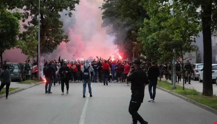 Brzom reakcijom policije spriječen sukob navijača u Mostaru