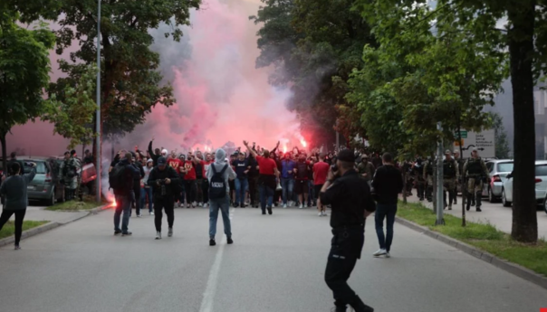 Brzom reakcijom policije spriječen sukob navijača u Mostaru
