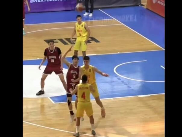 Bugarski kadet pogodio "bidermajer" u završnici utakmice