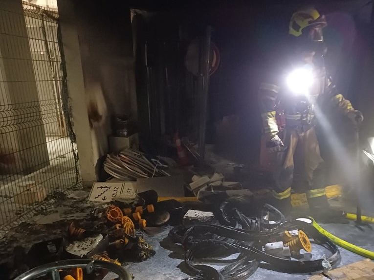 Buknuo požar u Arena Centru u Zagrebu