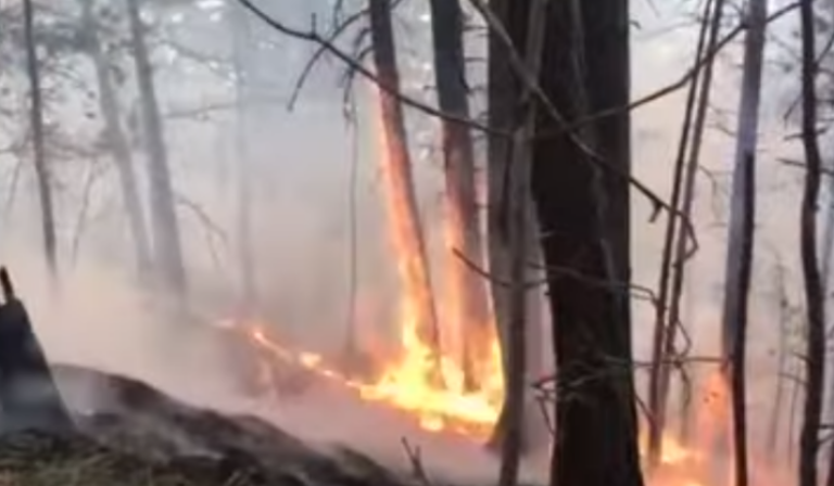 Bukti požar kod Gornjeg Vakufa, u gašenju učestvuje i helikopter Oružanih snaga BiH