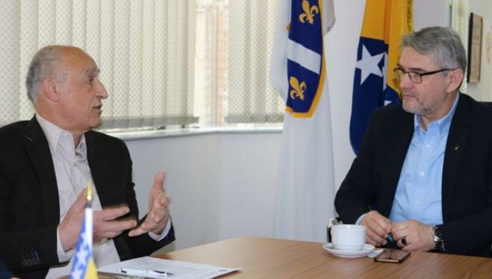Bukvarević razgovarao sa delegacijom SABNOR-a BiH