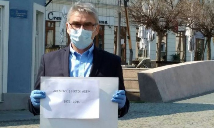 Bukvarević se priključio online podršci za sve žrtve genocida u Srebrenici