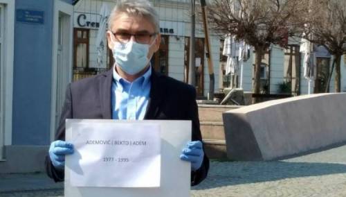 Bukvarević se priključio online podršci za sve žrtve genocida u Srebrenici