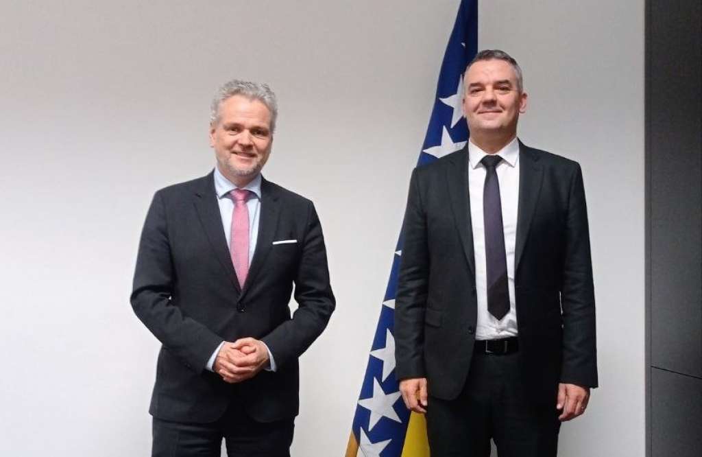 Bunoza razgovarao sa Sattlerom o evropskom putu i reformama