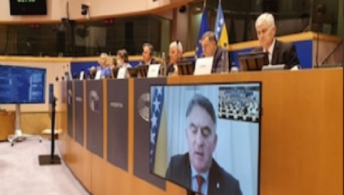 Burno u EU parlamentu: Žestoke kritike Dodiku