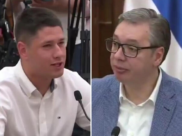 Ćaci 'lupio' riječ koja ne postoji, Vučićeva reakcija sve govori
