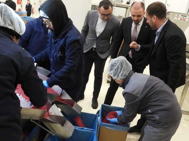 Čajić posjetio laboratorije INZ-a i pogon MSH Group u Bilješevu kod Kaknja