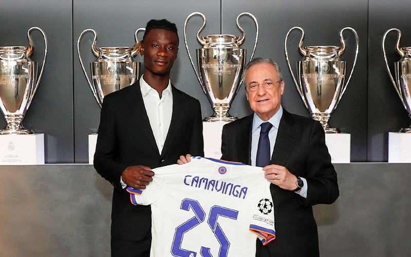 Camavinga i zvanično predstavljen kao novi igrač Real Madrida